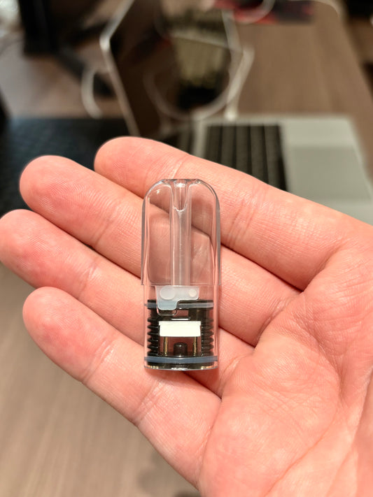 【正面重複灌油空倉2.0ML】五代不漏油不燒焦空彈｜適配RELX悅刻五六代設備｜台灣現貨秒發